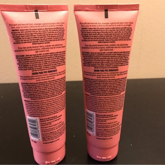 Soap & Glory Heel Genius Hydrating Foot Cream Set of Two. - Picture 2 of 2